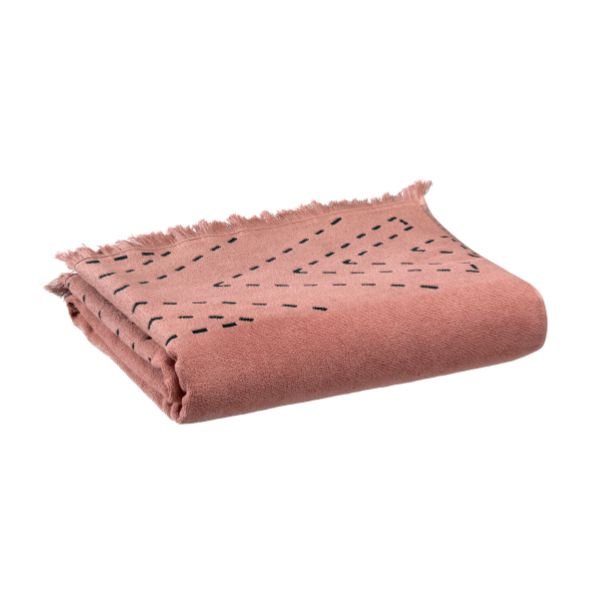 Drap de bain blush 70 X 140 NEUF - Yuna