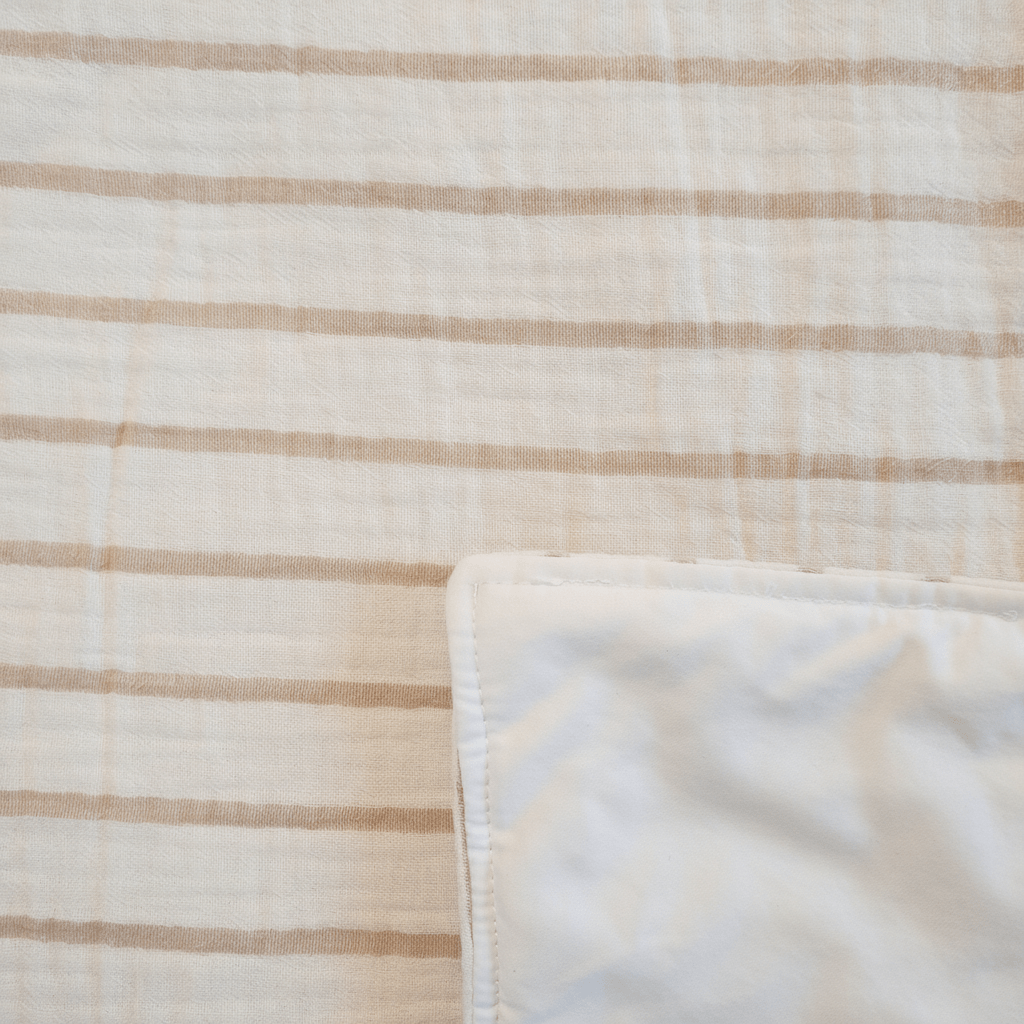 Jeté de lit upcyclé - Yuna