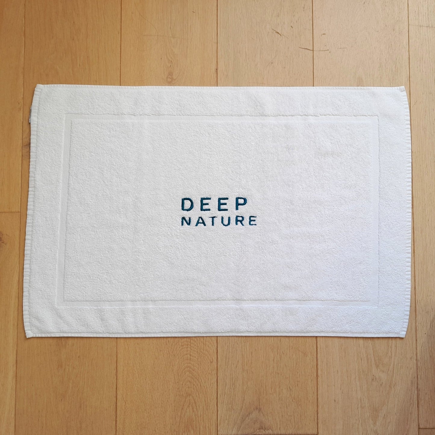 Tapis de bain blanc (lot de 2) - Yuna