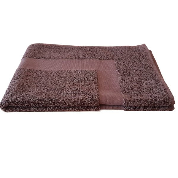 Tapis de bain marron chocolat NEUF - Yuna