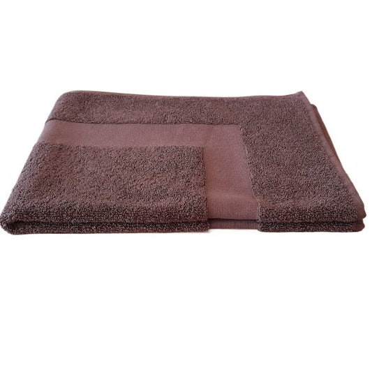 Tapis de bain marron chocolat NEUF - Yuna