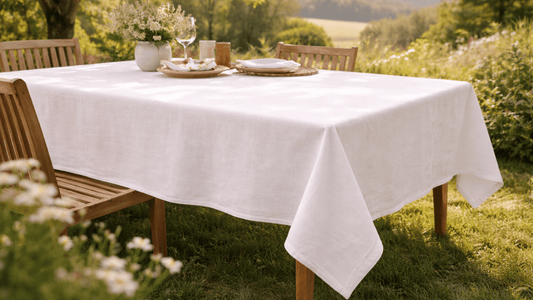 Comment choisir une nappe de table adaptée à une table rectangulaire ? - Yuna