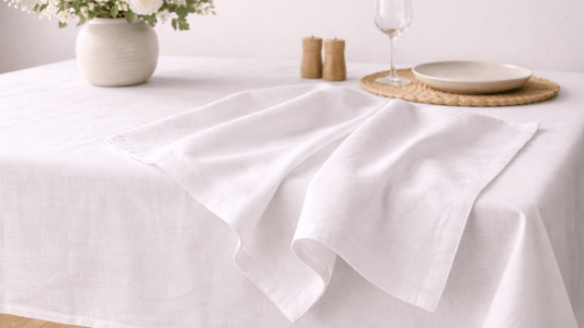 Comment entretenir une nappe de table pour qu’elle dure longtemps ? - Yuna