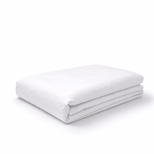 Housse de couette polycoton blanche – neuve - Yuna