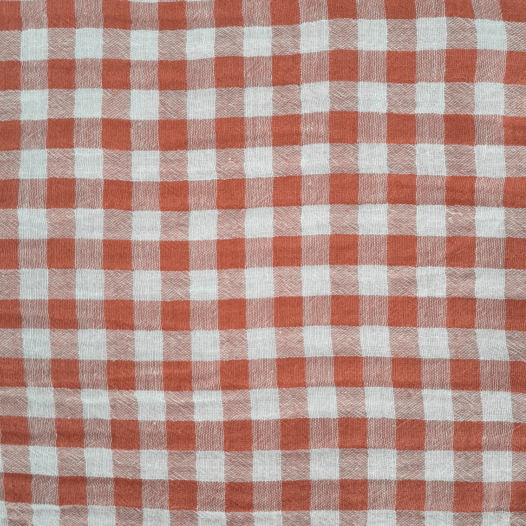 Jeté de lit upcyclé - Yuna