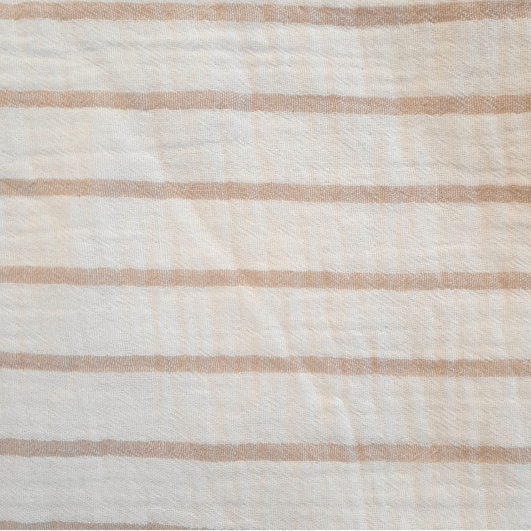 Jeté de lit upcyclé - Yuna