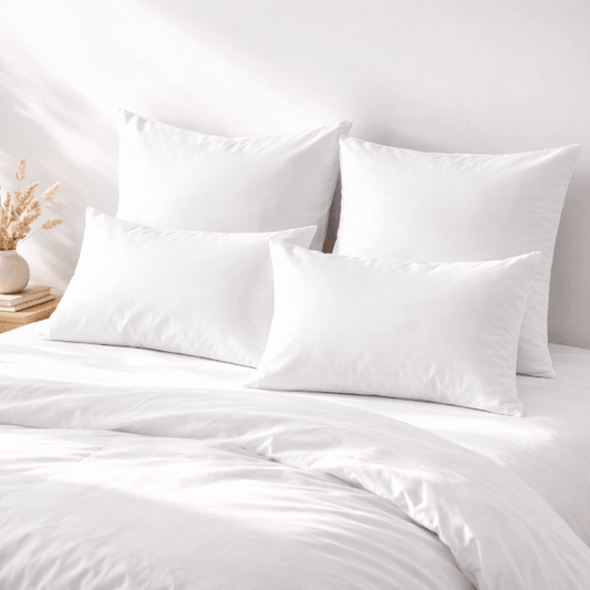 Taies d’oreiller polycoton - neuves (lot de 2) - Yuna