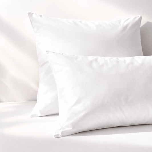 Taies d’oreiller polycoton - neuves (lot de 2) - Yuna