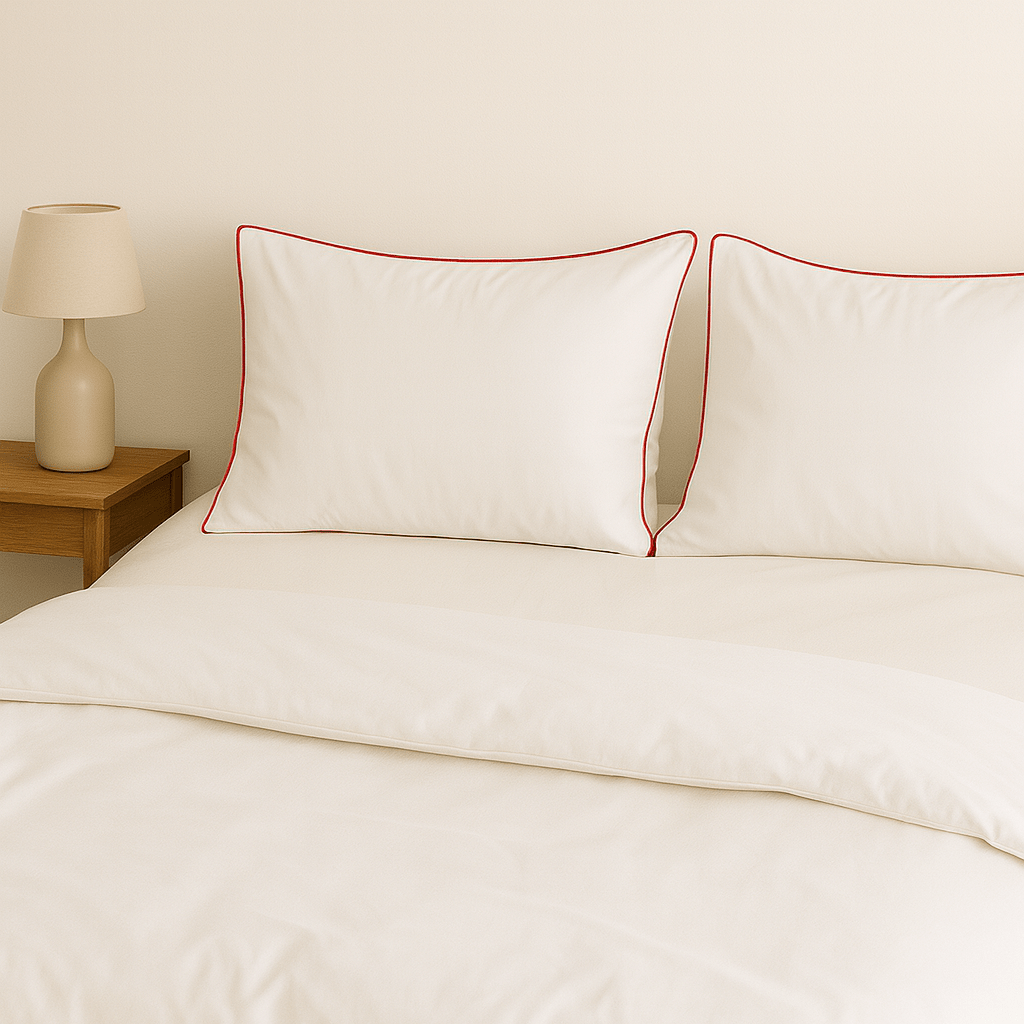 Taies d'oreillers upcyclées (lot de 2) - Yuna